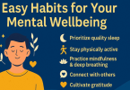 Healthy wellness habits